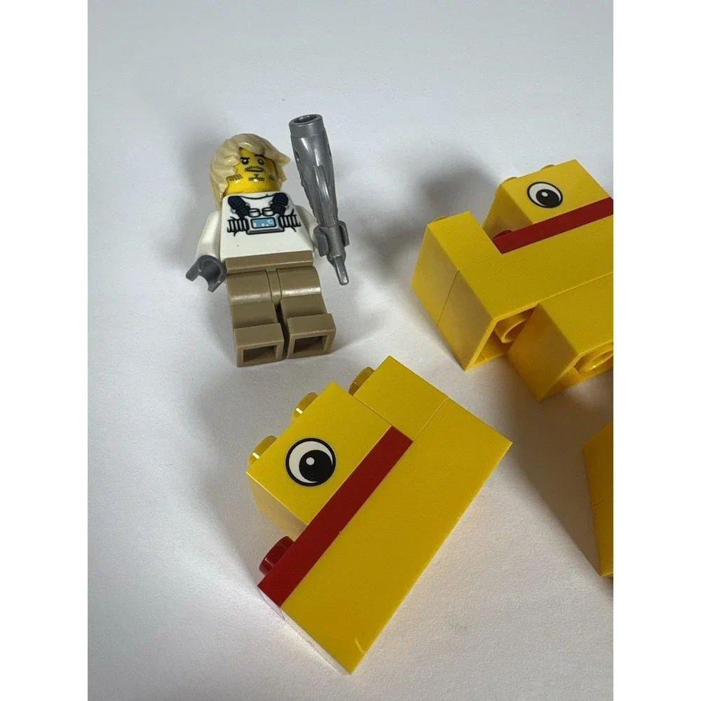 LEGO Minifigure & Duck Lot Space Scientist Paramedic Yellow Ducks Mixed Figures